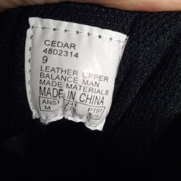 Brahma Size 9 Cedar Mens Hiking Work Boots Rugged Leather Steel Toe Lace Up NEW - Picture 9 of 12